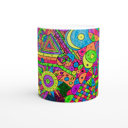 “Fluo Huzzah” Mug