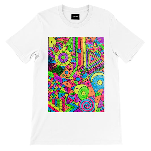 “Fluo Huzzah” T-shirt